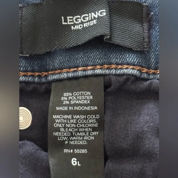 Express Mid Rise Jeggings - Picture 10 of 10